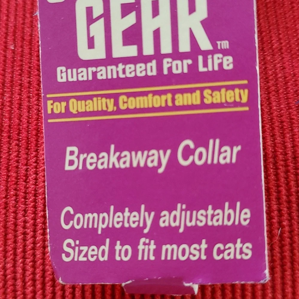 Brand New set of two breakaway cat collars